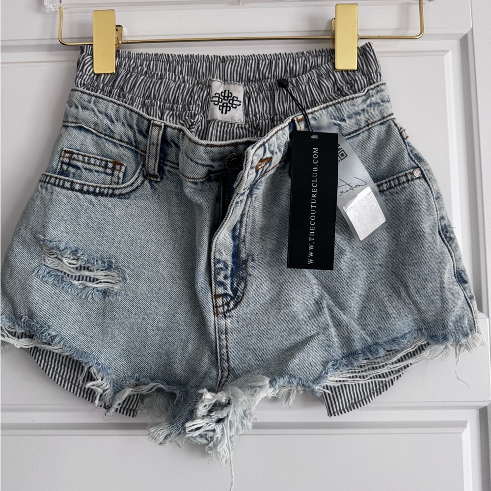 NWOT Couture Club Denim Shorts